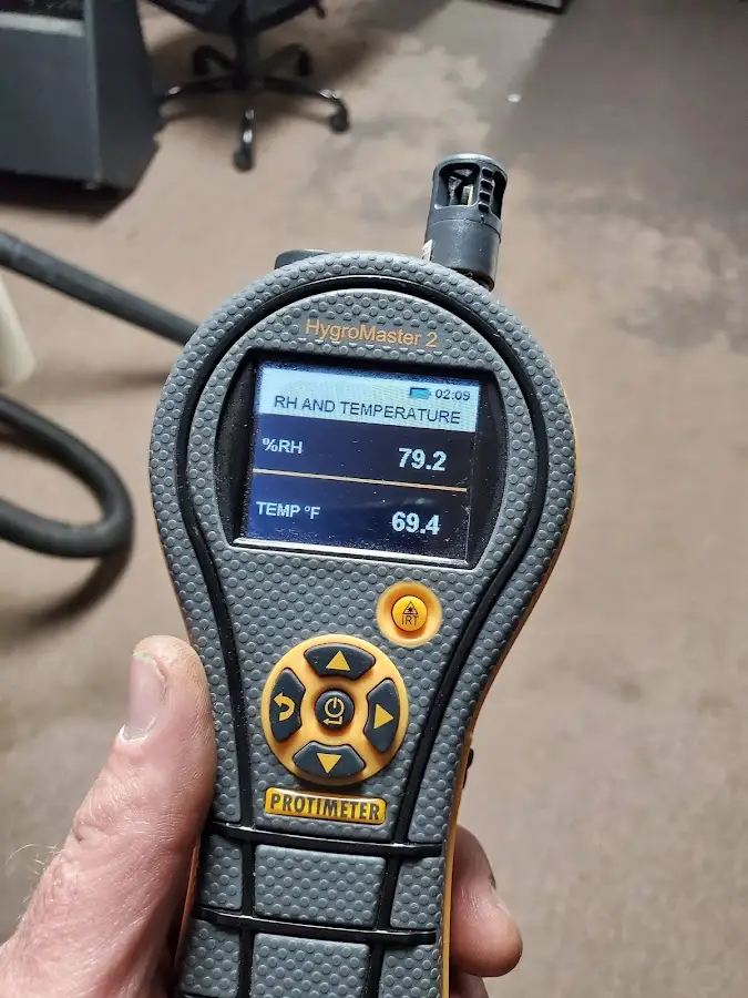 Moisture meter humidity assessment for Mold Remediation & Removal in River Grove